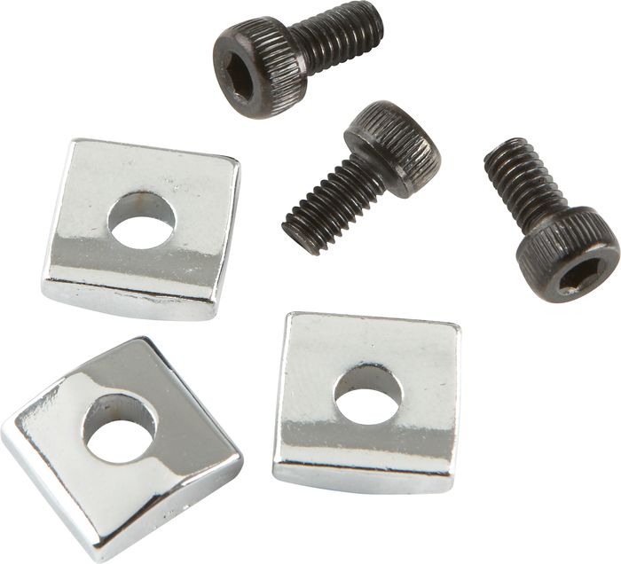 ProLine Floyd Rose-Style Locking Nut Block w/ Screws 3 Pack Black
